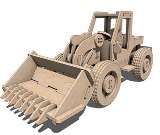 Bulldozer Front Loader