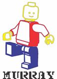Lego Man & YOUR NAME Coloured