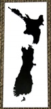 NZ Map Acrylic