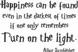 Dumbledore Saying