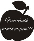 Apple Chalk Board